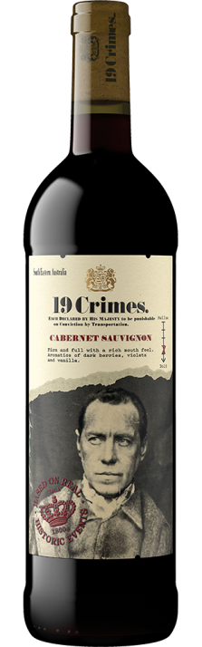 2021 Cabernet Sauvignon South Eastern Australia 19 Crimes 750