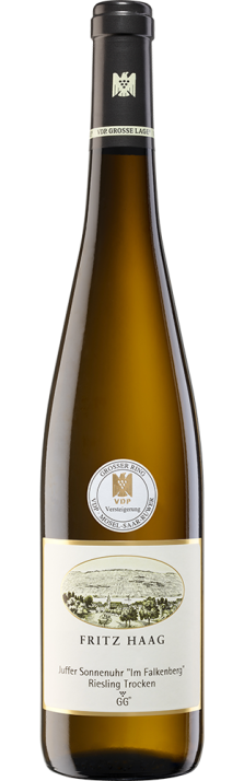 2019 Riesling trocken Versteigerung VDP.Grosses Gewächs Brauneberger Juffer Sonnenuhr Im Falkenberg Weingut Fritz Haag 750