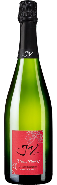 Champagne Deux Terres Blanc de Blancs Brut Nature J. Vignier 750