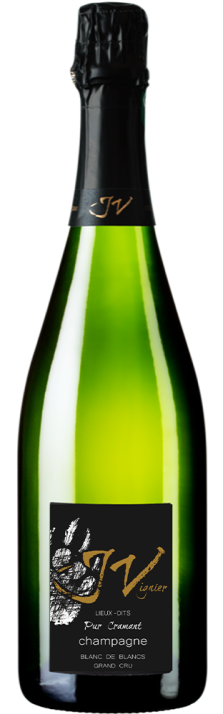 Champagne Pur Cramant Blanc de Blancs Extra Brut Grand Cru J. Vignier 750