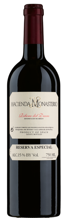 2018 Hacienda Monasterio Reserva Especial Ribera del Duero DO Bodegas Hacienda Monasterio (Bio) 750