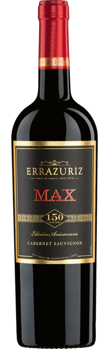 2019 Cabernet Sauvignon Max Edición Aniversario 150 Años Valle de Aconcagua DO Viña Errázuriz 750