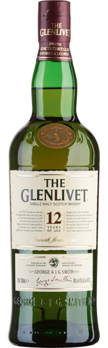 Whisky Glenlivet 12 Years Single Highland Malt 700