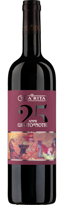 2017 Giusto di Notri Rosso Toscana IGT 25 anni Azienda Agricola Tua Rita 750