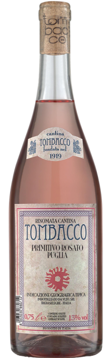 2023 Primitivo Rosato IGT Tombacco 750